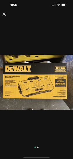 DEWALT DCB104 MULTI-PORT SIMULTÁNEO FAST CHARGER