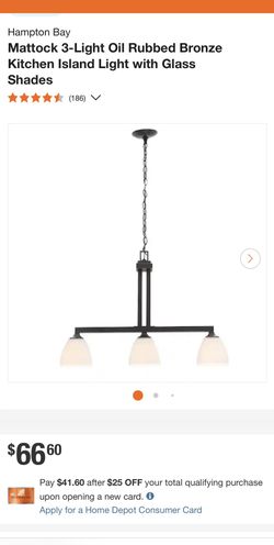 3 Light Oil Rubbed Bronze