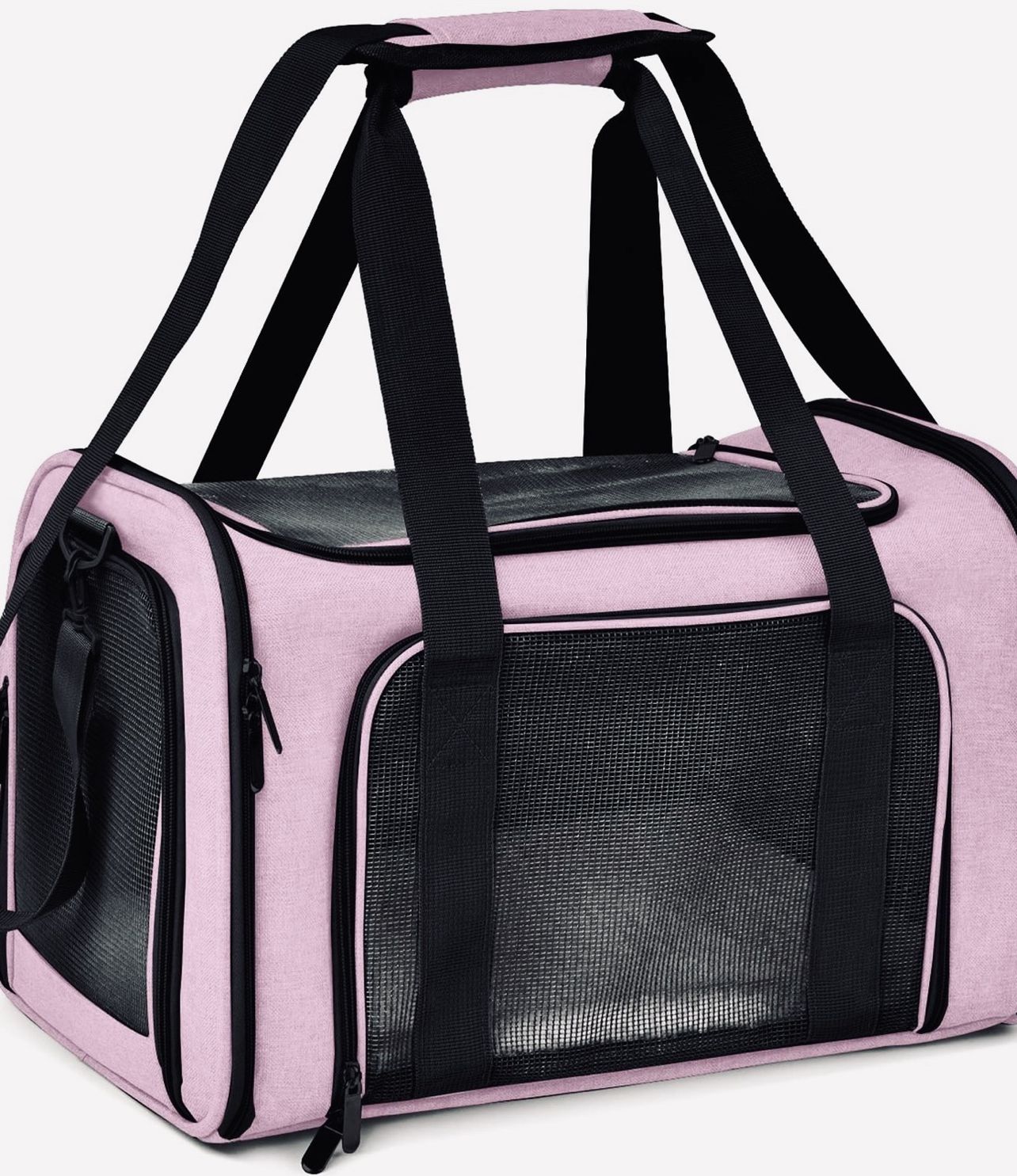 Pink Small/Medium Cat and Dog Carrier