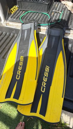 Cressi scuba diving fins