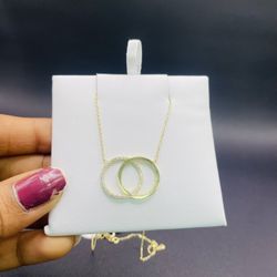 10 KT Real Gold Necklace 