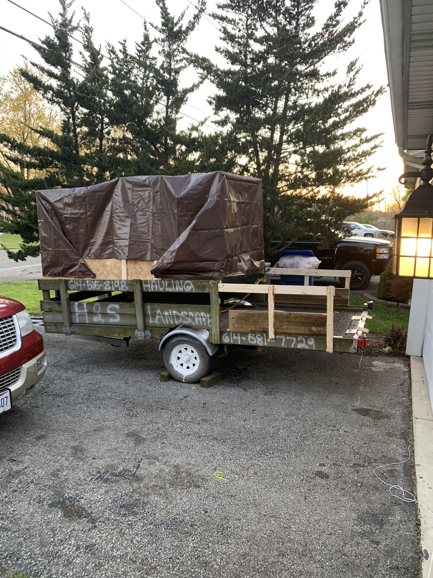 Boat trailer made to utility