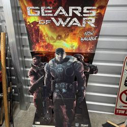 OG Gears Of War Promotional Display 60”! 