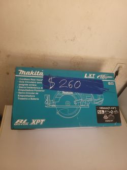 Makita 18V X2 LXT 5.0Ah Lithium-Ion (36V) Brushless Cordless Rear Handle 7-1/4 in. Circular Saw Kit