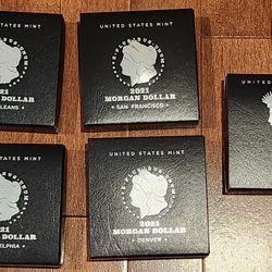 2021 US Mint Boxes And COAs