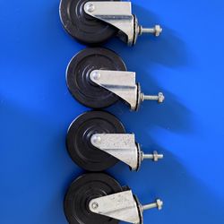 4 inch heavy duty castor set $25 obo