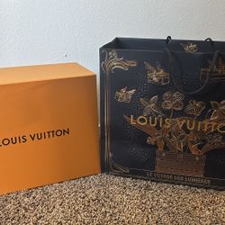 Large LV box And Bag