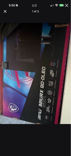 Msi 321urx QD-Oled 4k 32inch 240hz