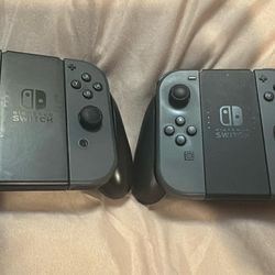 Nintendo switch Joycons.