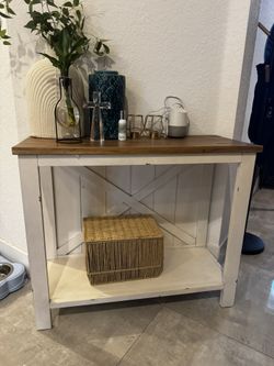 Farm Style Console Table