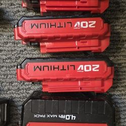 Porter Cable Tools And 20v Batteries