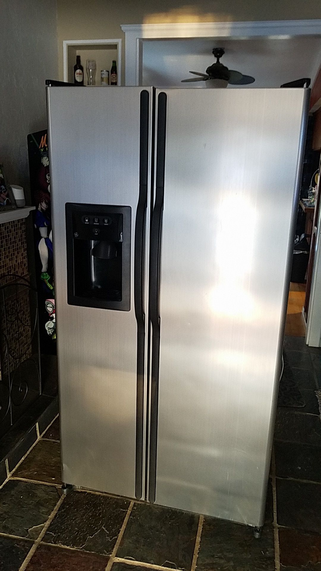 GE Refrigerator Model GSL25JFPABS