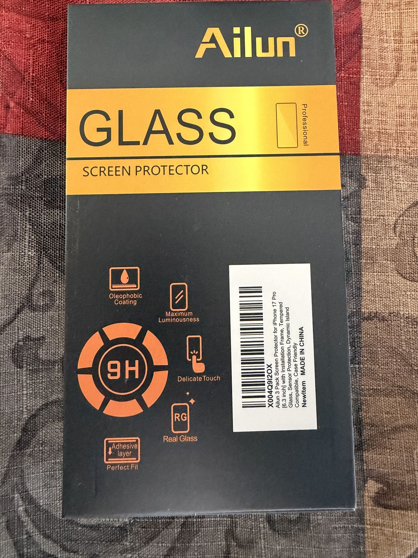 iPhone 17 Pro Screen Protector / 3 Pack