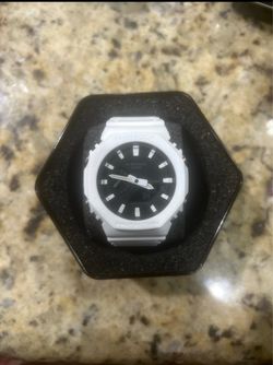 Casio G-Shock White Ana-Digi Watch