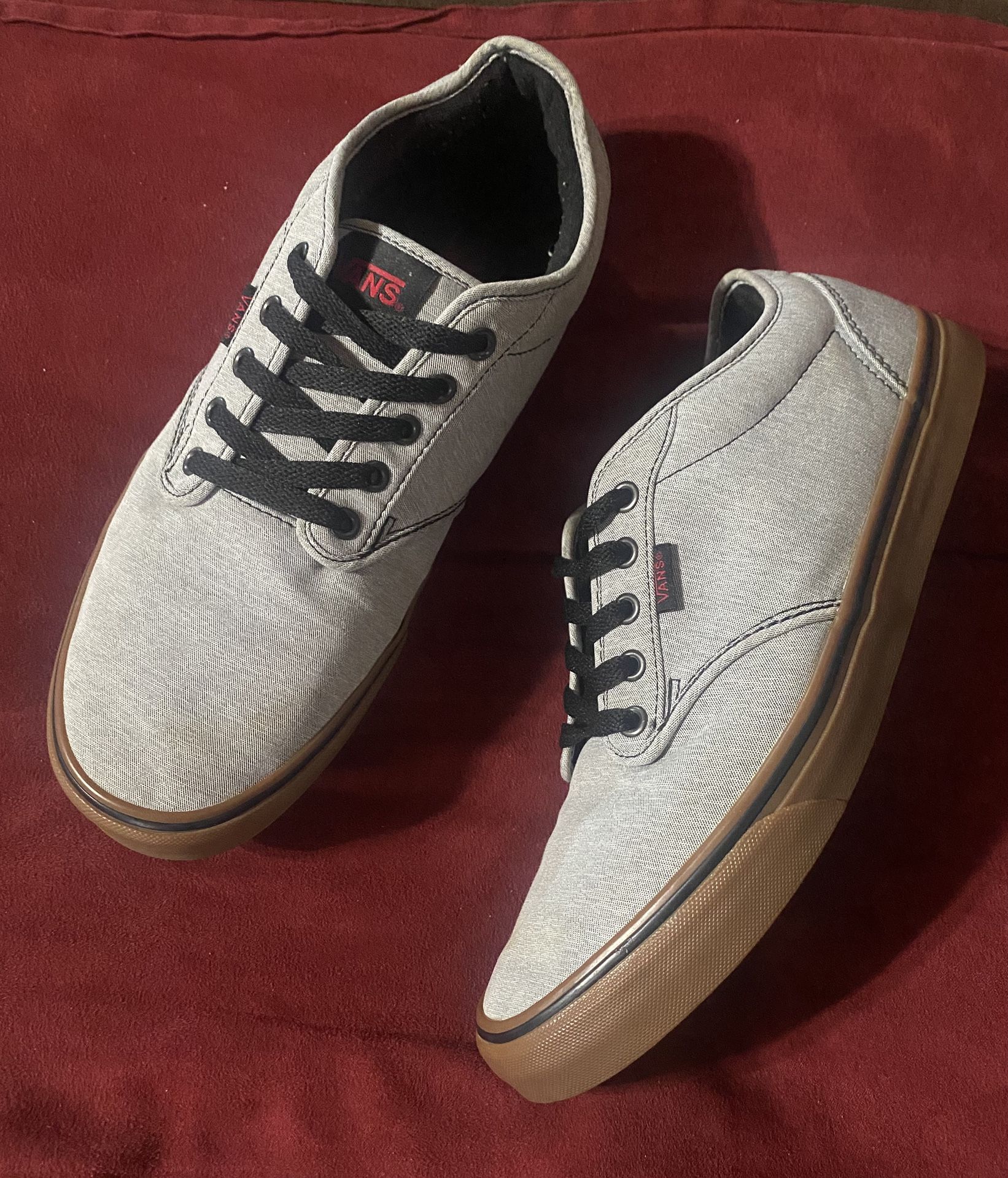 Men Vans Light Gray / Gum