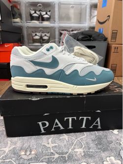 Nike Air Max 1 Patta Waves Noise Aqua (with Bracelet) Men’s Size 8.5