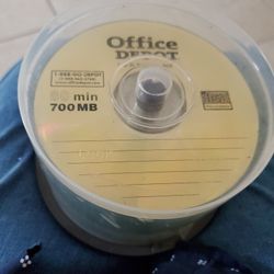 Office Depot 80 Min Recordable Discs...50