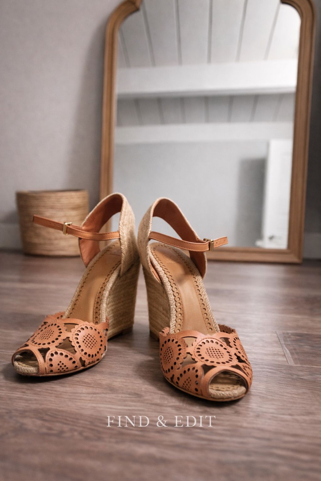 Tory Burch: Warm-toned Espadrille Wedge