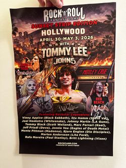 Autographed Poster