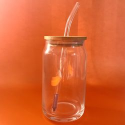 Glass 16oz Cup