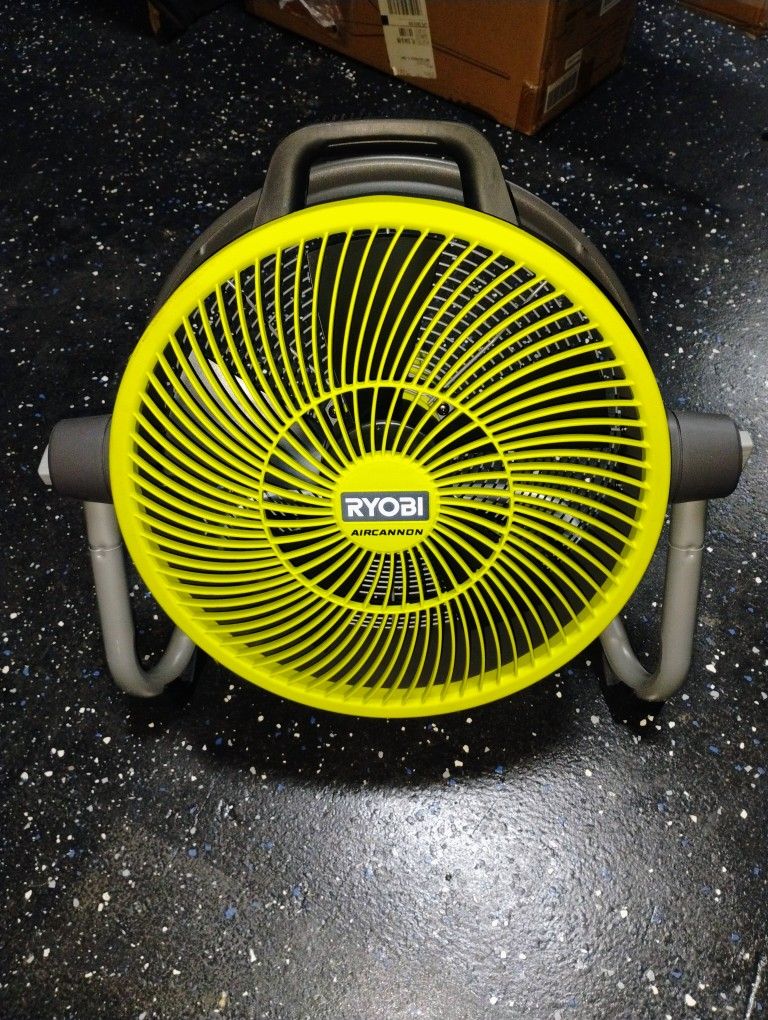 14" Ryobi 18v Battery Operated Fan
