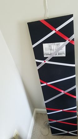 Photos holder ribbon board