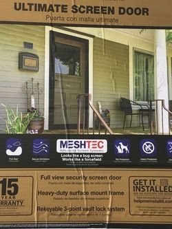 Unique Home Designs Ultimate Screen Door