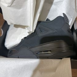 Nike Air Jordan 4 AJ4 Black Cat GS 6.5 7 DS In Hand