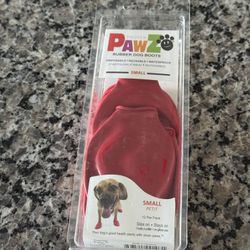 Small New Pawz Rubber Dog Booties