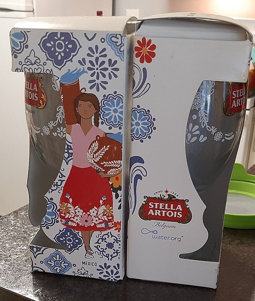 Limited Edition Mexico 2018 Stella Artois Chalices