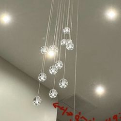 Modern Chandelier 24” Canopy It’s Not Restoration Hardware But Similar.