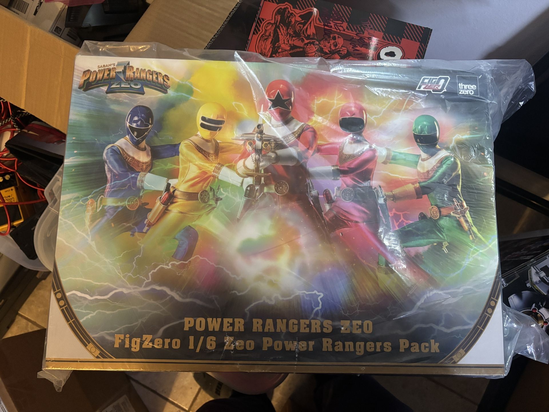 ThreeZero Power Rangers Zeo 5 Pack