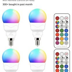 NEW  LED RGB light Bulbs
