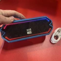 Altec Lansing HydraJolt portable Bluetooth speaker-Blue  
