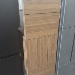 60” Floating Bathroom Vanity – Rosewood Finish – Open Box Deal