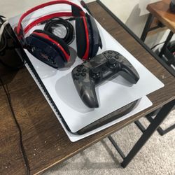 Ps5 Controller And Headset 