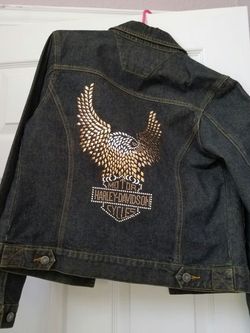 Harley Davidson jean jacket