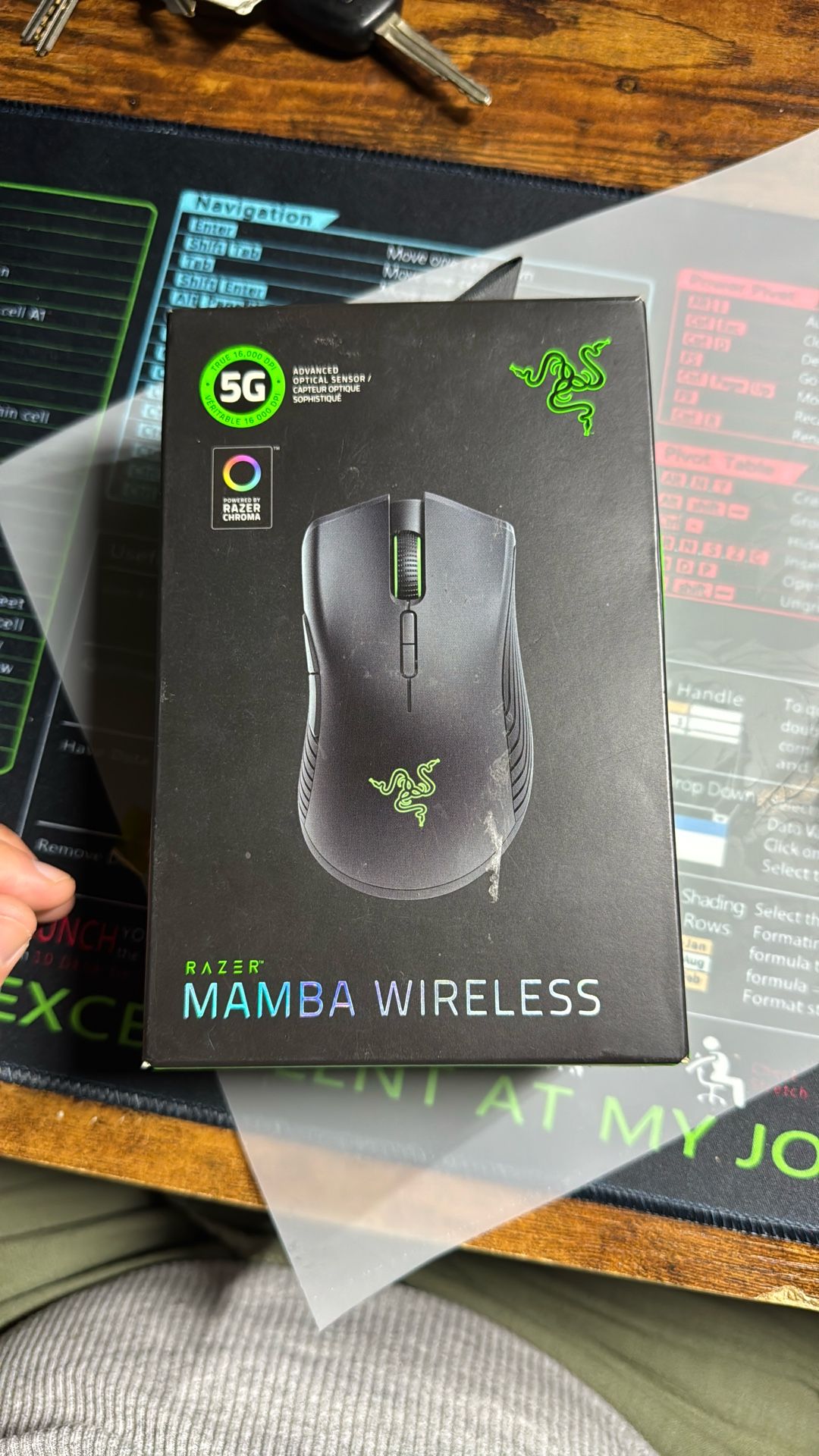 Mouse (Razer) Mamba Wireless