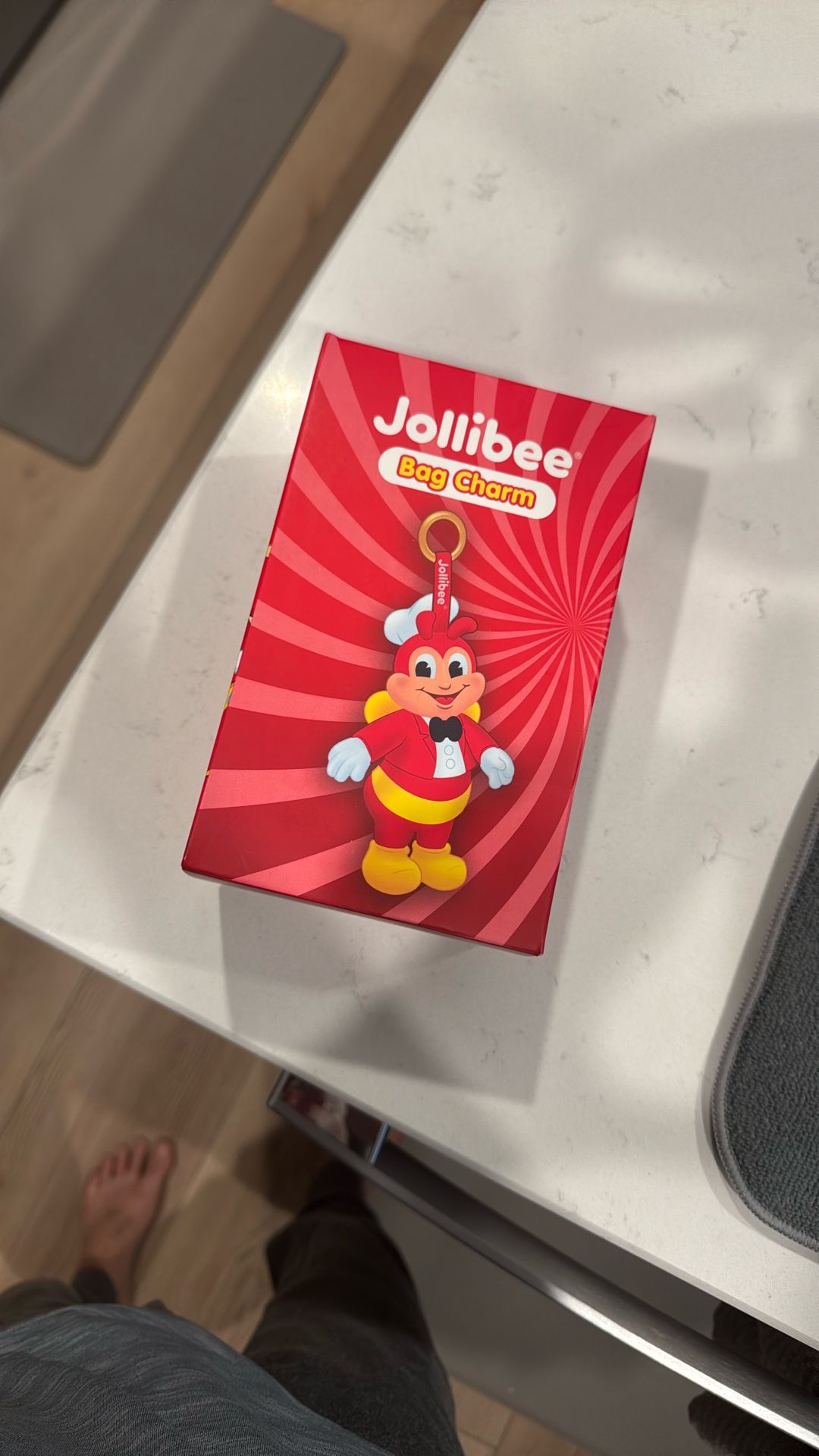 Jollibee Key Chain Bag charm