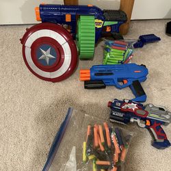 Misc Toys-Bow and arrows, Captain America, Toy Rifle