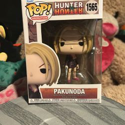 pakunoda funkopop new never opened 