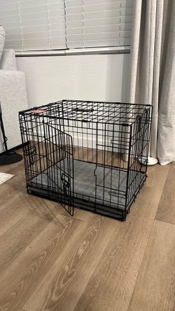 Dog Crate w/ Bed