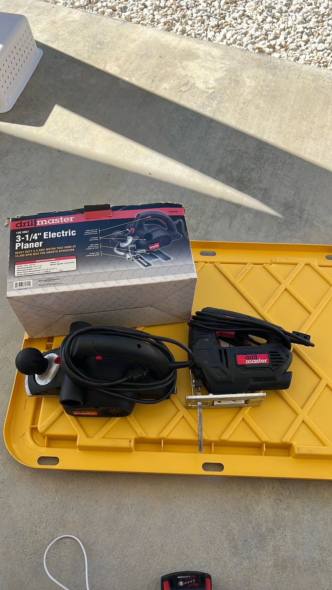 Electric Planer And Saw