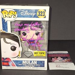 🔥 Ming-Na Wen autographed Funko JSA COA 🔥