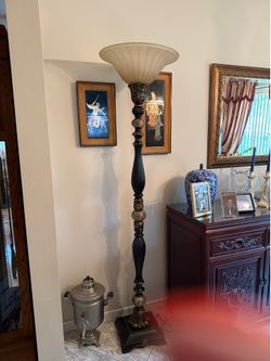 Tall Beautiful Standup Lamps - 2 available