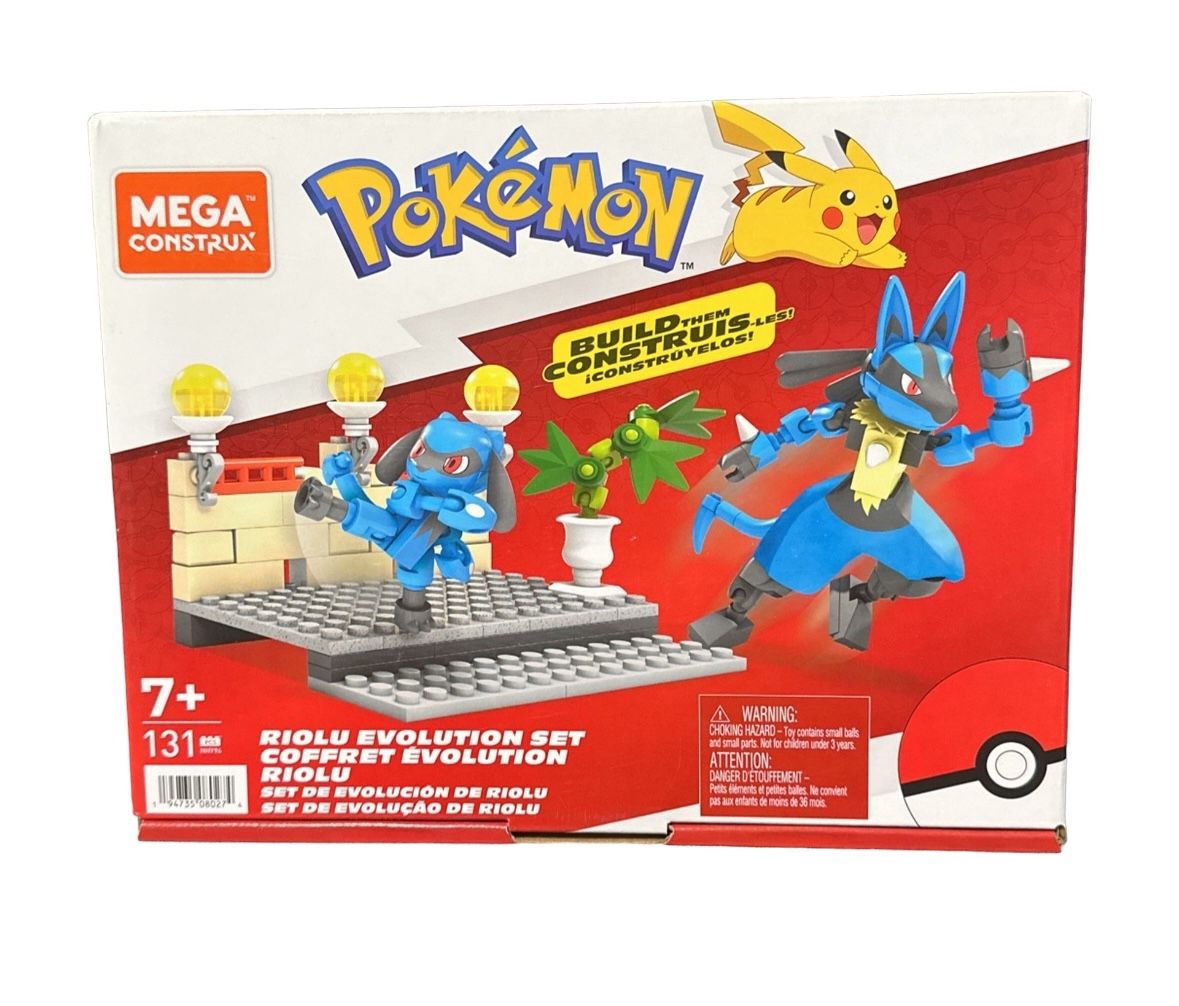 MEGA Pokemon Riolu Evolution Set (Walmart Exclusive)
