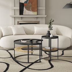 Set of 2- coffee table