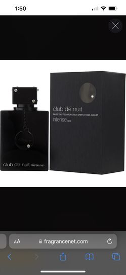 Club De Nuit Intense Man Cologne By Armaf AKA La Bestia Negra 