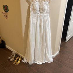 Wedding Dress - Large New