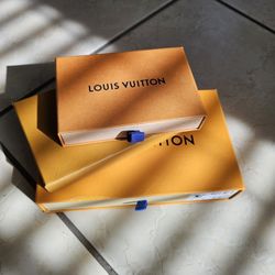 Authentic Louis Vuitton Empty Box Lot Of 3 With Dust Bags